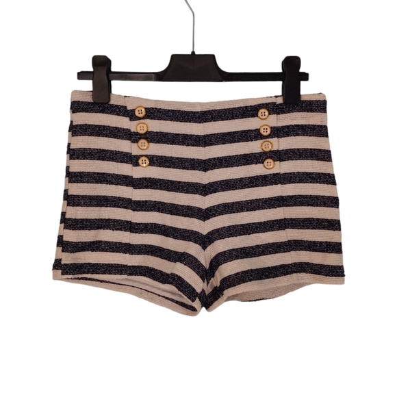 NWOT | Forever 21 Striped Shorts | US M - Picture 3 of 5